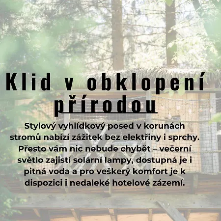 Campismo de Luxo Treehouse Sumava *