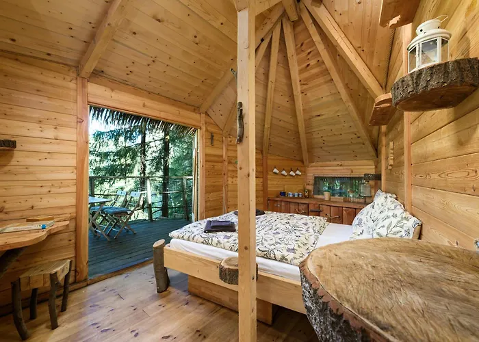 Luxusní stan Treehouse šumava *